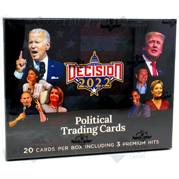 Decision 2022 Trading Cards 16 Box Case