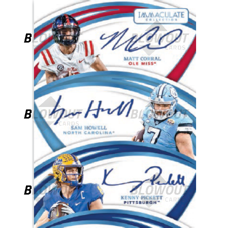 2022 Panini Immaculate Collegiate Football Hobby Box