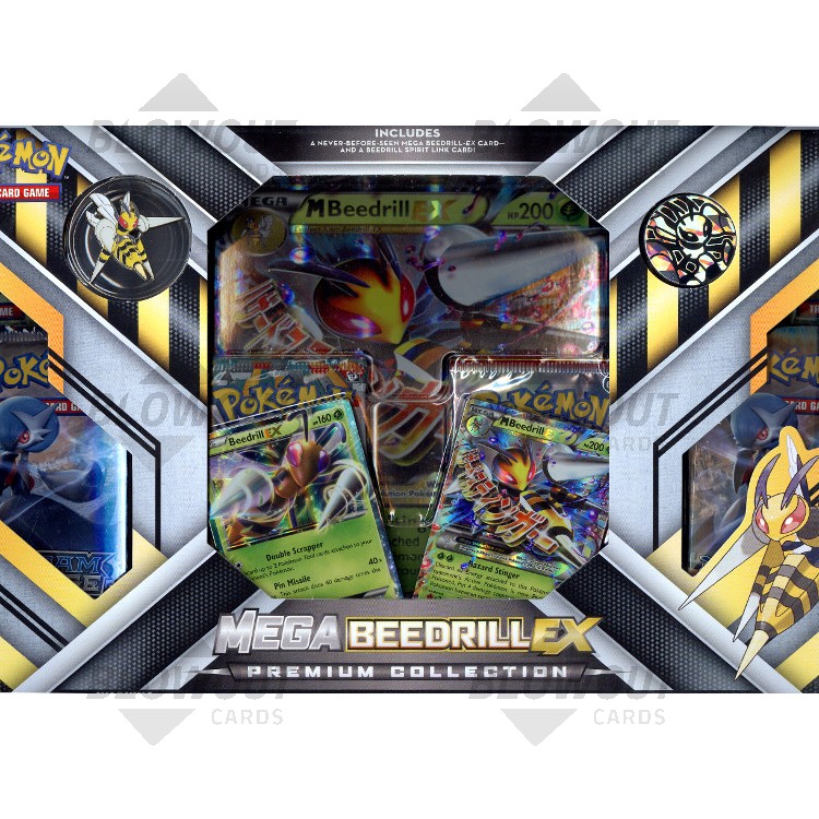 Pokemon Mega Beedrill Ex Premium Collection 12 Box Case