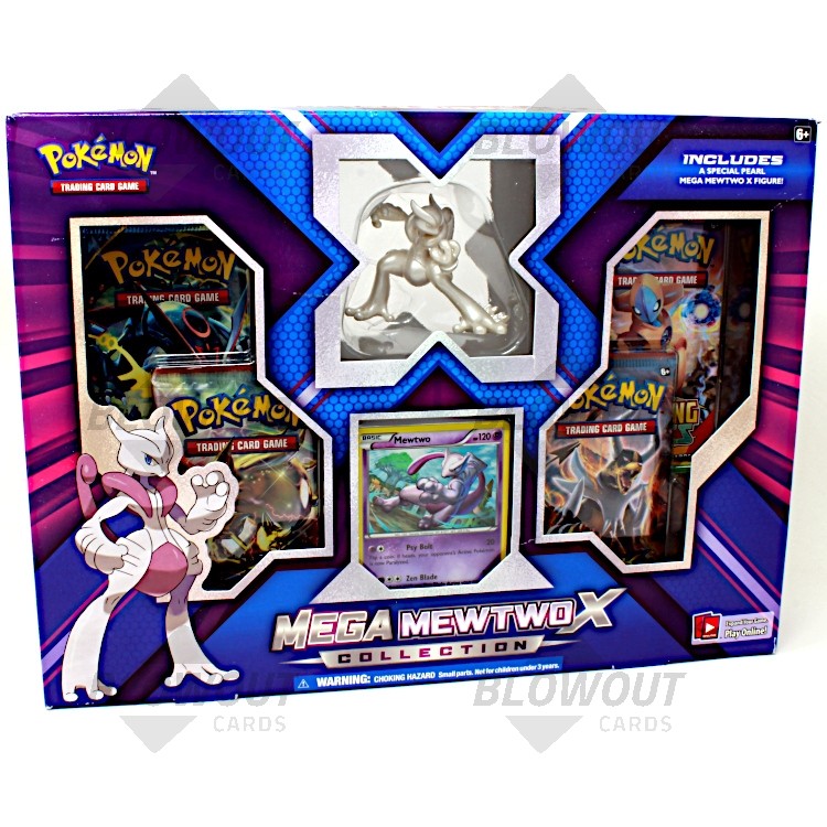 Pokemon TCG Mega Mewtwo Y Figure Collection Box - New Sealed