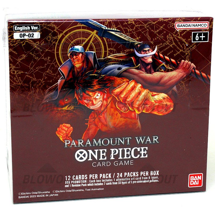 One Piece Paramount War Booster Box