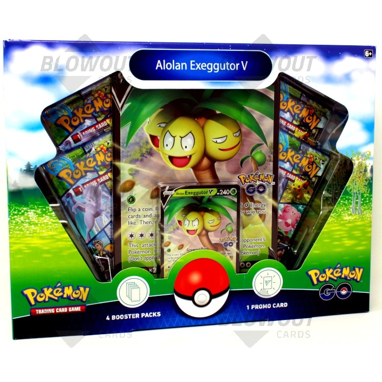 Pokemon GO Alolan Exeggutor V Collection Box