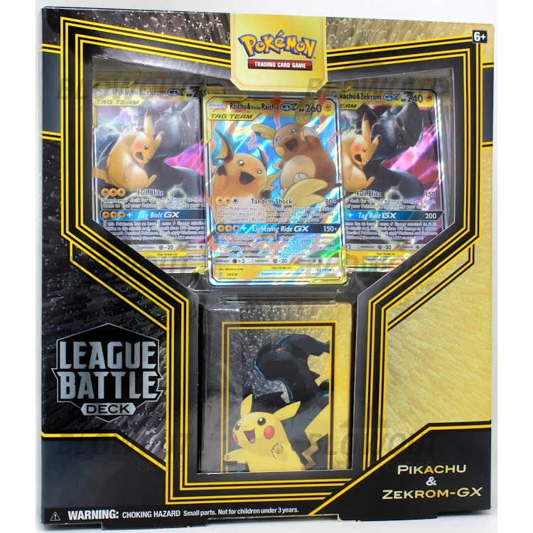 Best EVER Pokemon Decks?? - Pikachu & Zekrom-GX Reshiram & Charizard-GX  League Battle Theme Boxes 