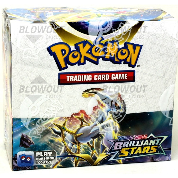 Buy Pokémon TCG: Sword & Shield - Brilliant Stars Booster Display Box (36  Packs) in India only at Bored Game Company