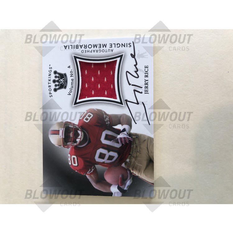 2023 Sportkings Volume 4 Single Memorabilia Premium Black Frank Gore  #SMP-FG2