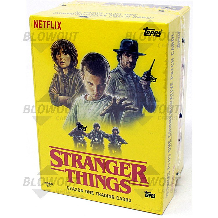 2018 Topps Stranger Things Blaster Box 