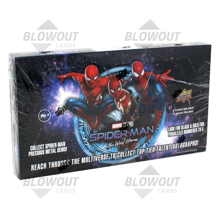 Upper Deck Spider-Man: No Way Home Hobby Box