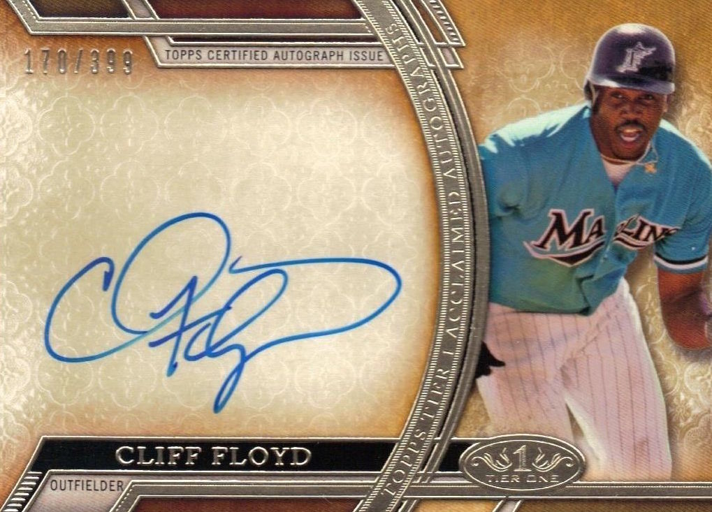 Cliff Floyd Autographed Road Jersey - Mets History
