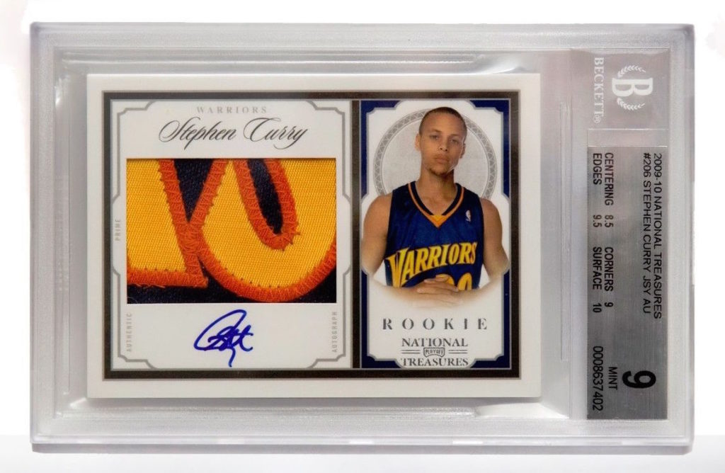 So, that's a nice Steph Curry National Treasures card ... but $149,999 ...