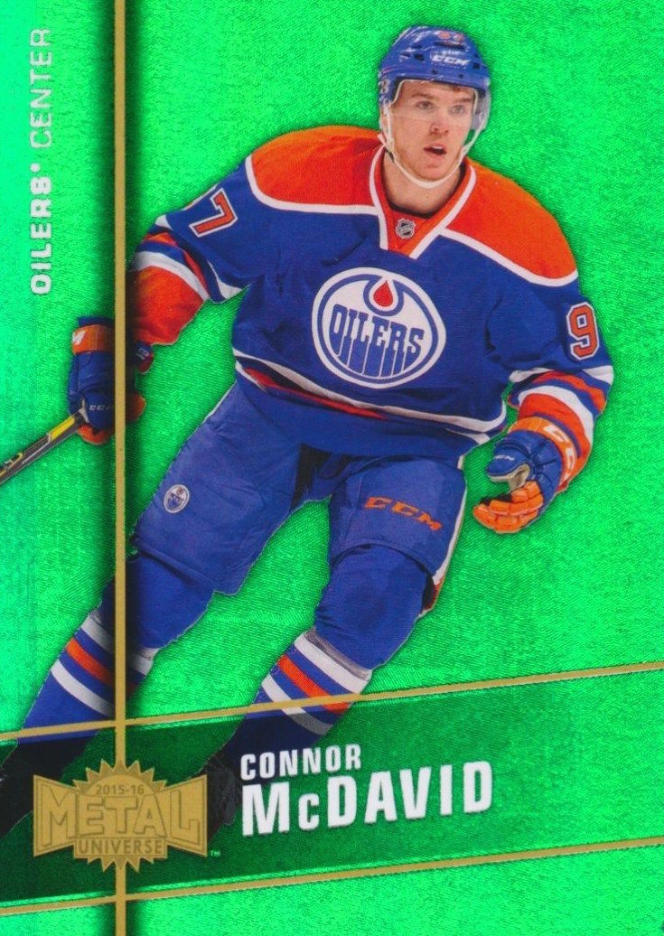 Lot Detail - Connor McDavid's 2015-16 Edmonton Oilers Game-Worn