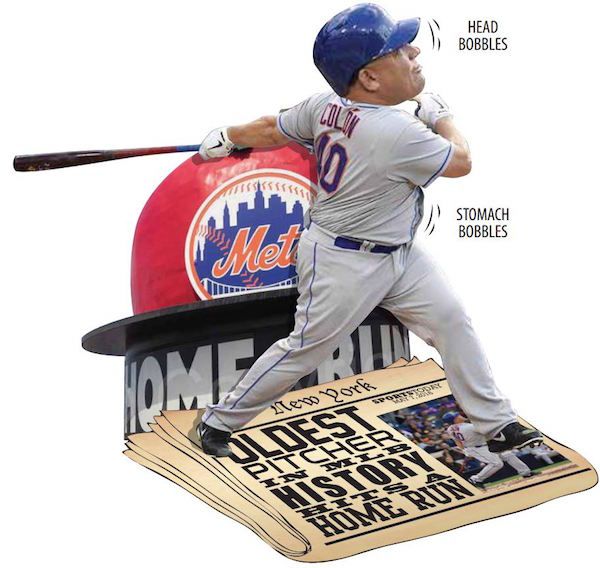 Bartolo Colon Home Run Baseball Card Shatters Topps Record