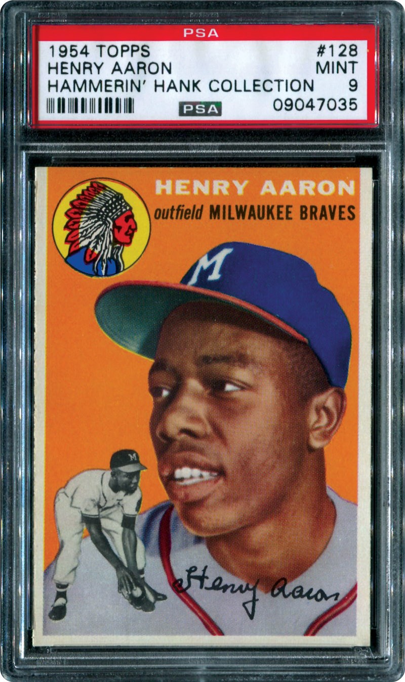 Sold at Auction: Hank Aaron Cooperstown Collection Milwaukee