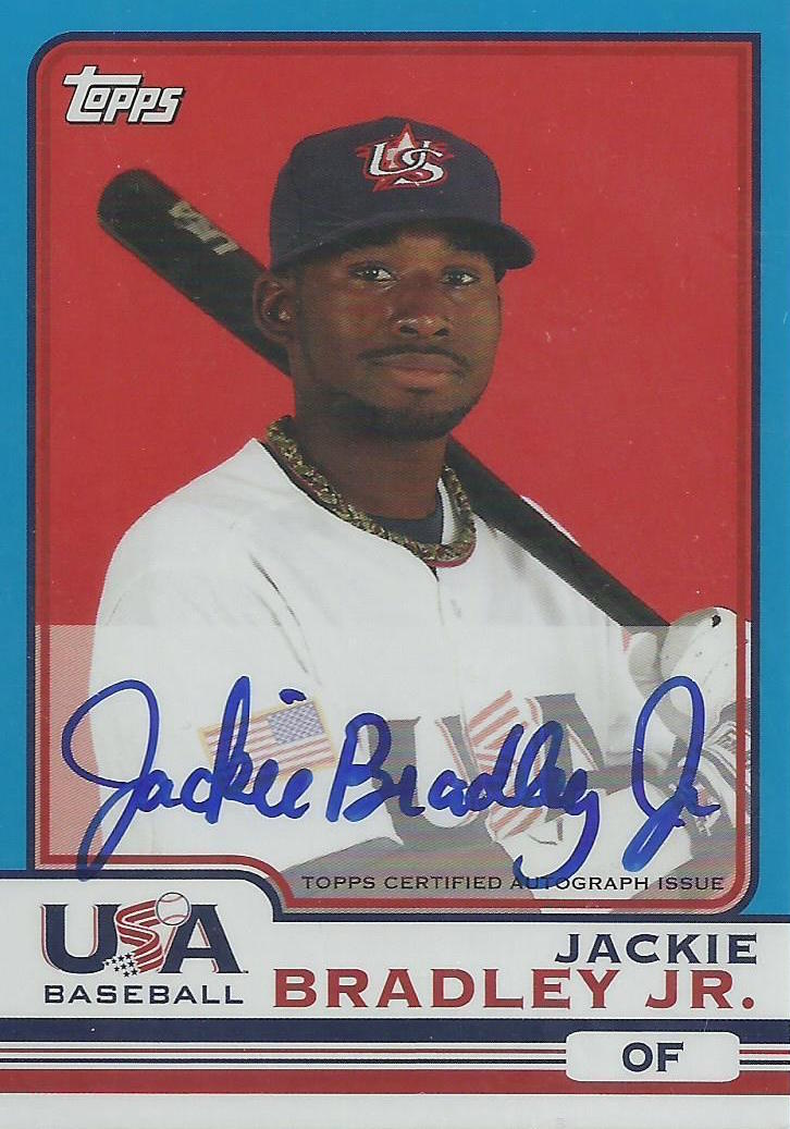 JACKIE BRADLEY JR. 2012 bowman rookie card