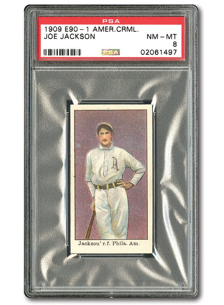 Shoeless Joe card auctioned for more than $667,000