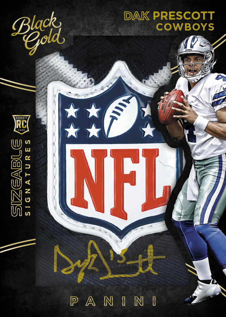 First Buzz: 2016 Black Gold football cards