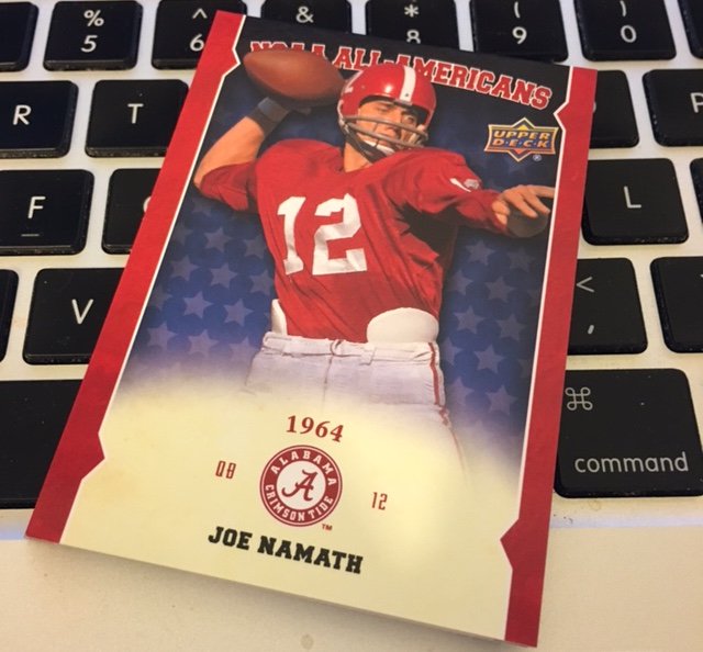 Bart Starr Football Card (Alabama Crimson Tide) 2014 Upper Deck #19 at  's Sports Collectibles Store