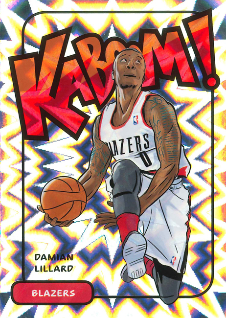 Damian Lillard Kaboom Card odmalihnogu.org