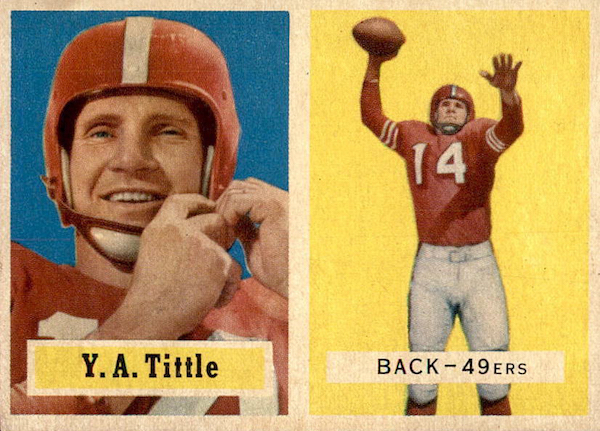 Former LSU and NFL Great Y.A. Tittle Tittle Dies at 90