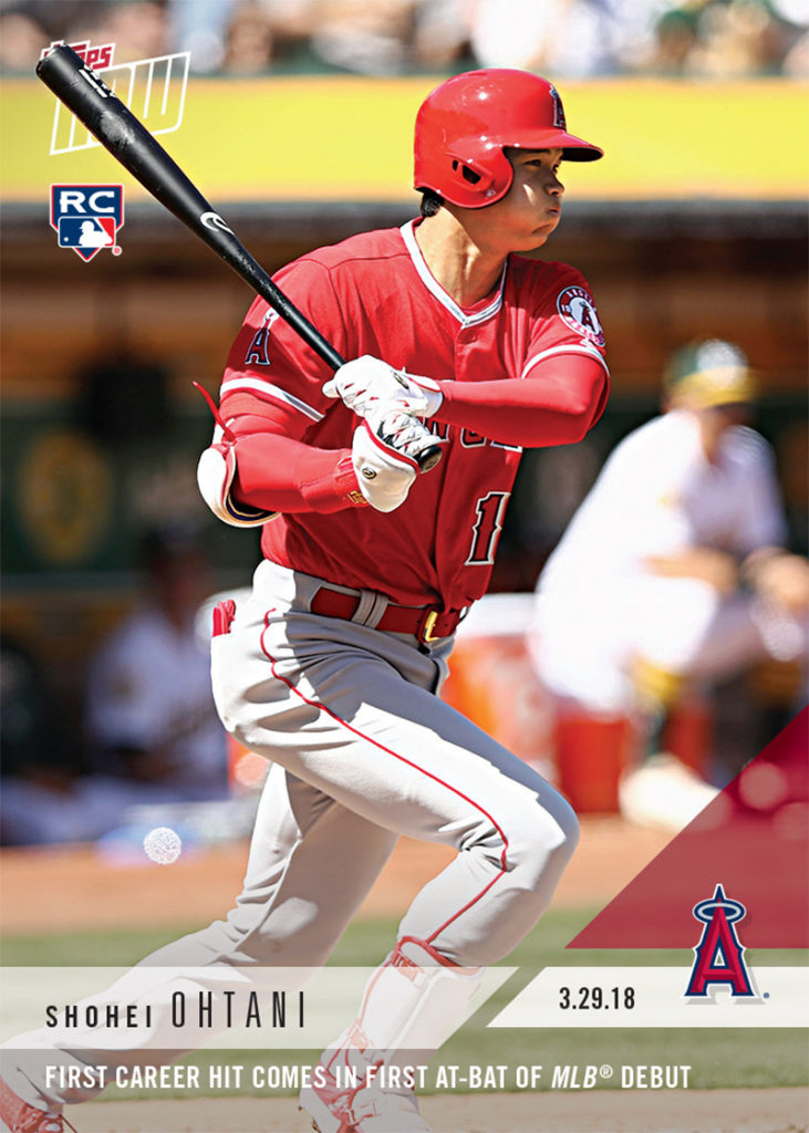 Shohei Ohtani ushers in new Topps Now set - in two languages (plus ...