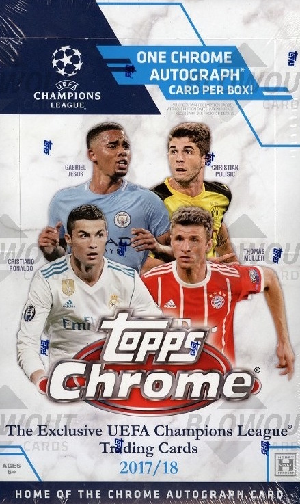 First UEFA Champions League Chrome autos offer extra kick