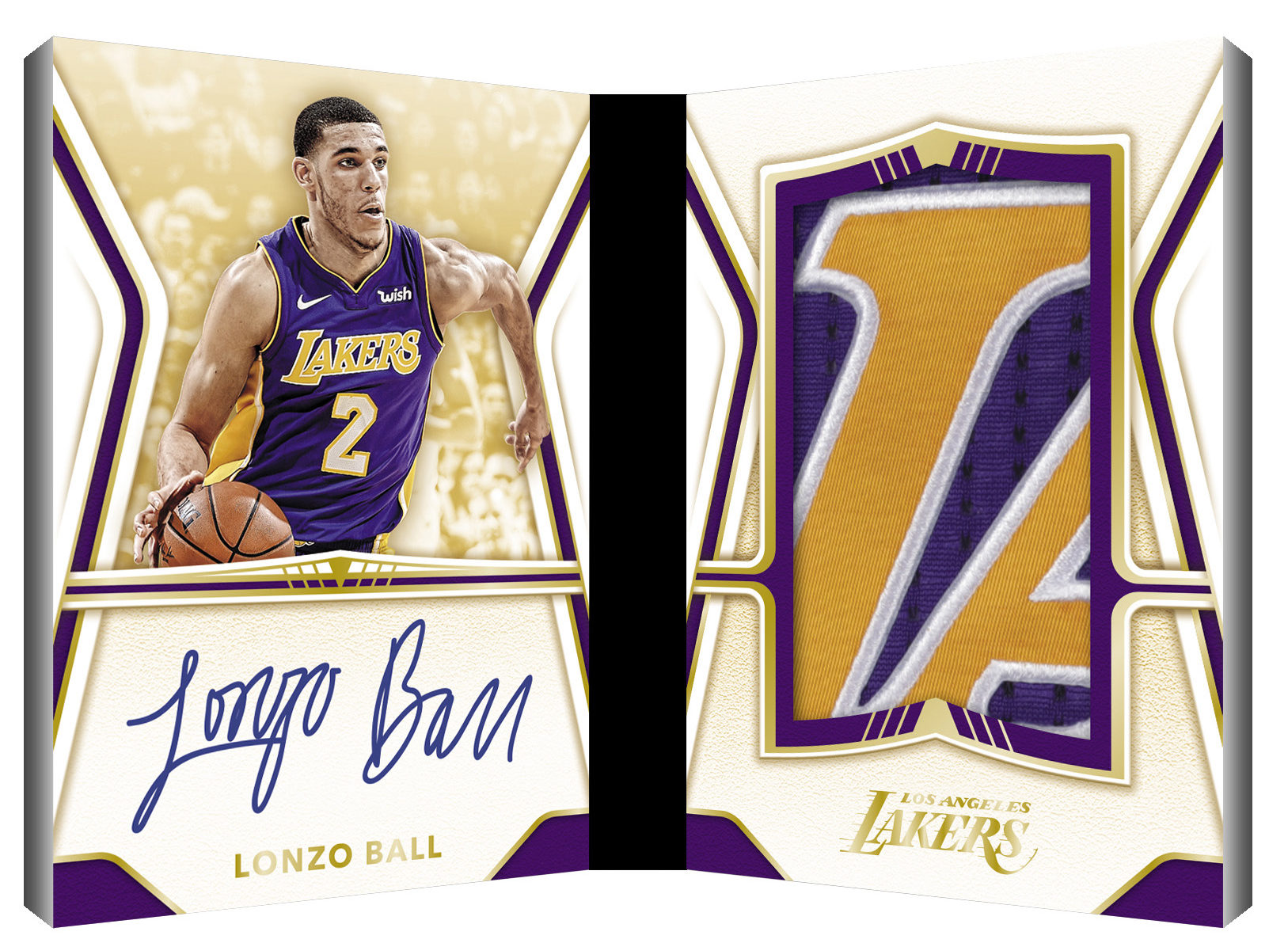 2018-19 Panini Contenders Basketball Draft Picks Lonzo Ball - LA