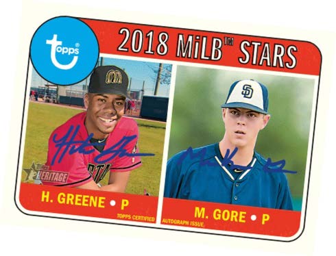 2018 Topps Heritage Minor League Baseball Hobby Box