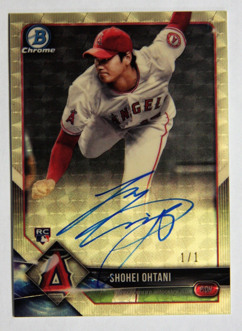 CA Collector Plucks $184,000 Ohtani Superfractor Baseball Card Out Of $110  Box