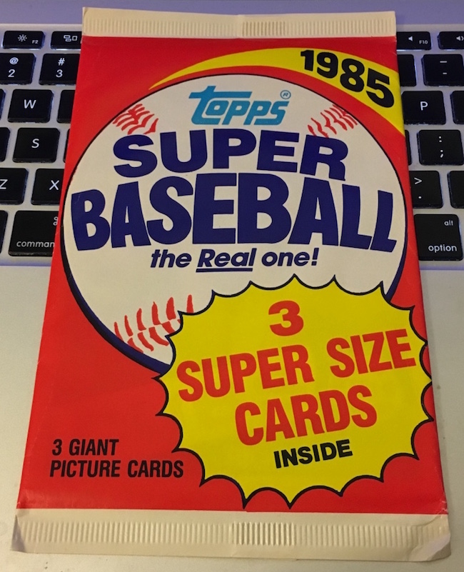 2 Tony Gwynn 1985 Topps large size baseball cards