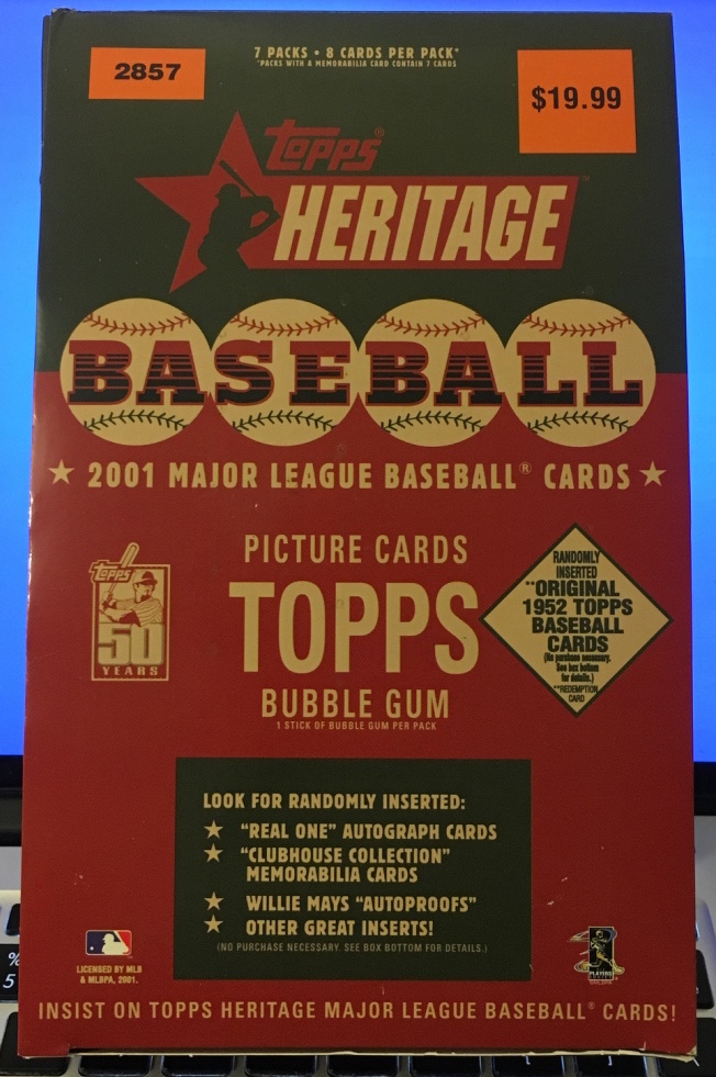 2001 Topps Heritage Minnie Minoso Clubhouse Collection Jersey Card