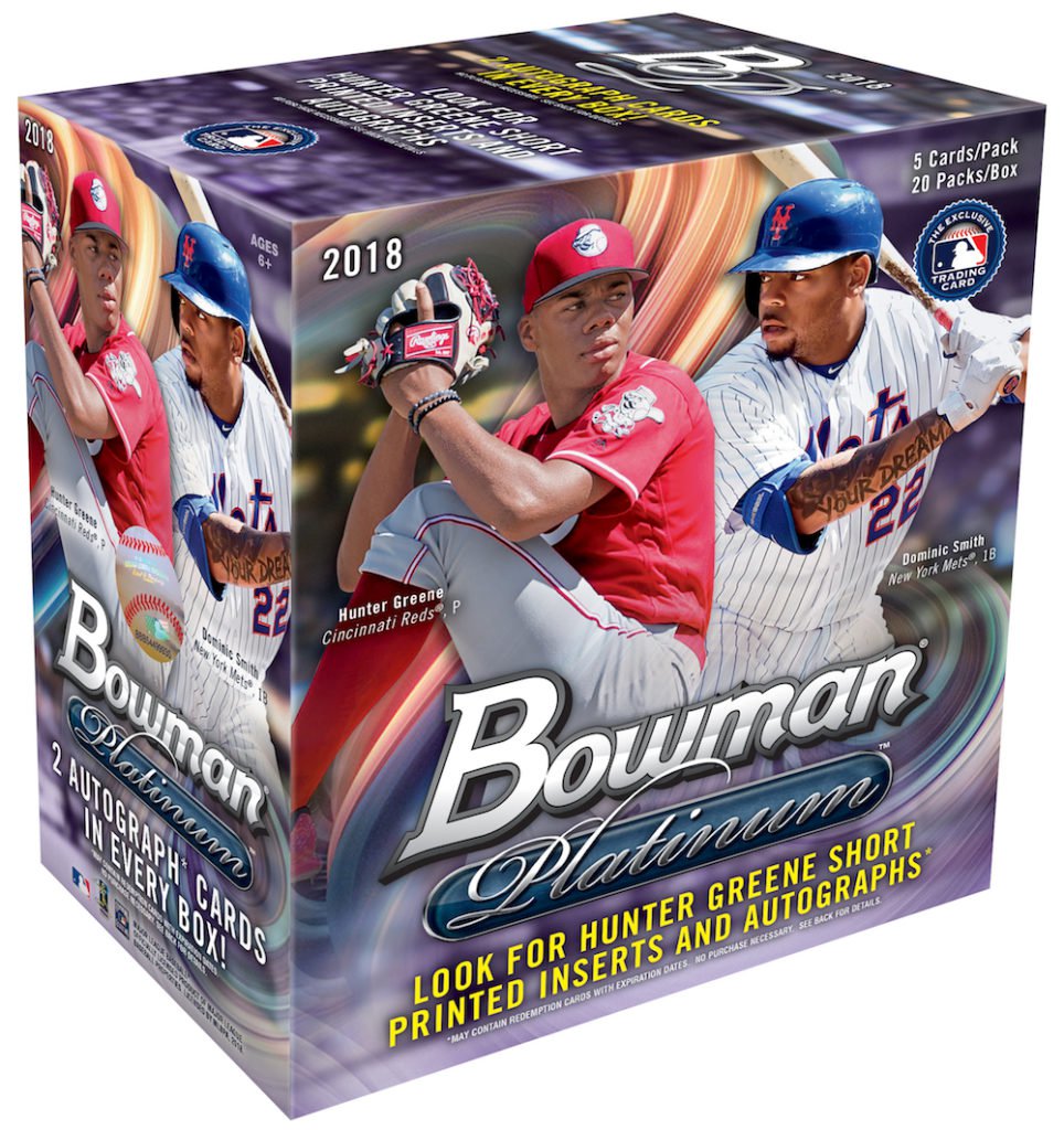 Buzz Break 2018 Bowman Platinum MLB (collector's box) / Blowout Buzz