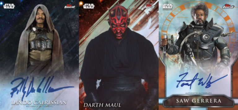 star wars finest trading cards