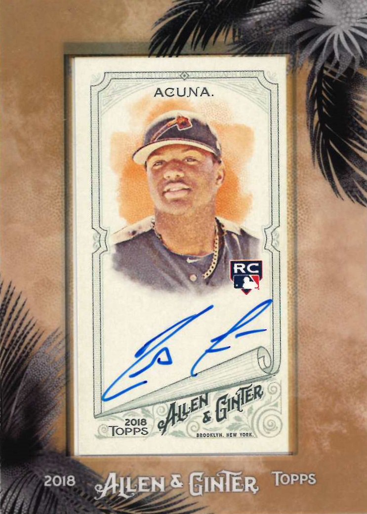 Allen & Ginter checklist includes top rookies and surprises / Blowout Buzz