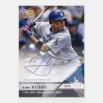 Manny Machado's first Dodgers baseball cards come with ink / Blowout Buzz