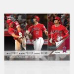 La Stella / Trout / Ohtani - MLB TOPPS NOW® Card 349 - Print Run: 834