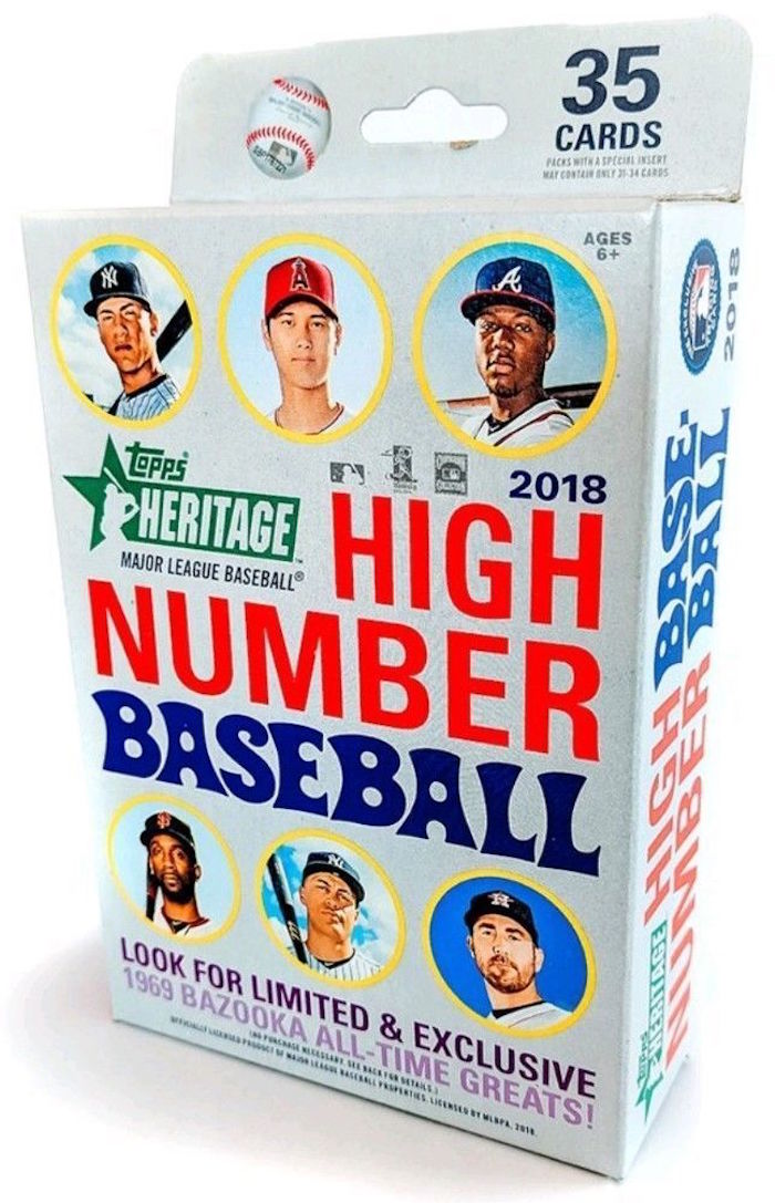 2018 Topps Heritage High Number Hanger Box - Bingo!!!! 