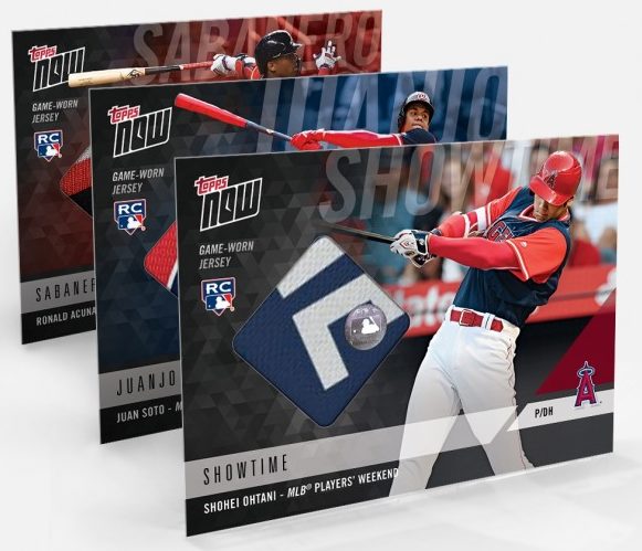 Topps Now MLB Players Weekend Relics arrive in pack form / Blowout