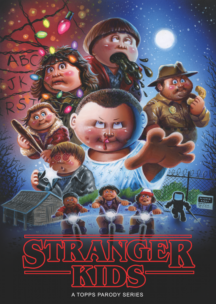 Topps Readies Cards For Stranger Things Wwe Garbage Pail Kids