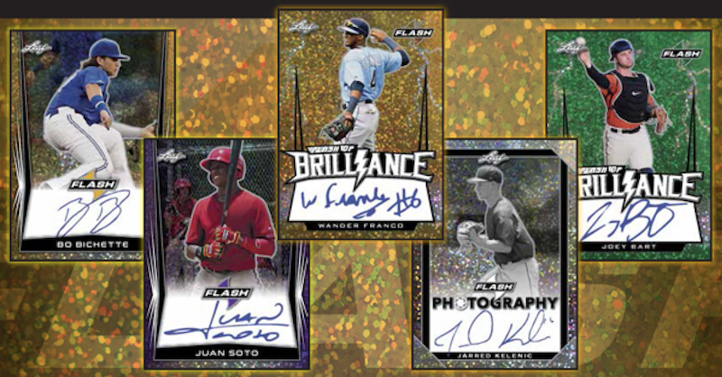 Johnny Manziel Baseball Cards and Autographs from Topps, Leaf
