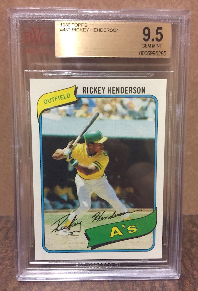 Rickey Henderson Rookie Card / Blowout Buzz