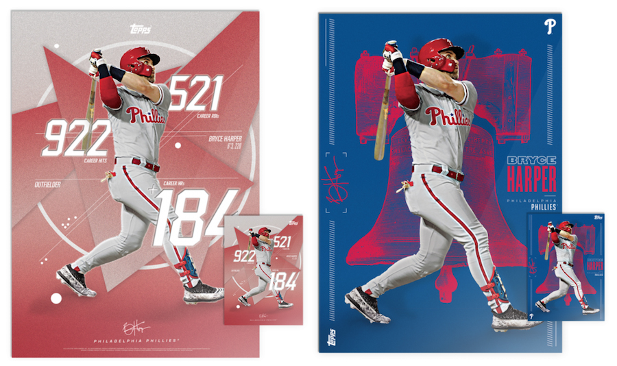 Bryce Harper's first Phillies Topps Now baseball card arrives / Blowout