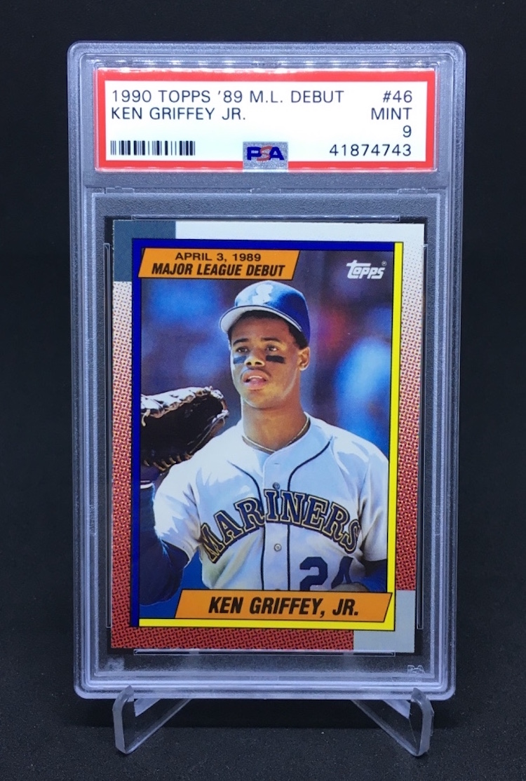 Ken Griffey Jr 2nd Year 1990 Topps '89 Major League Rookie Debut #46