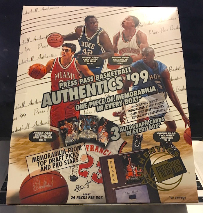 Buzz 8 in 8 Busting 1999 Press Pass Authentics Hour 8 Blowout