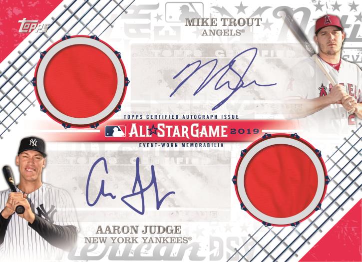 2022 Topps Update All-Star Stitches - Aaron Judge - Yankees Jersey Relic!