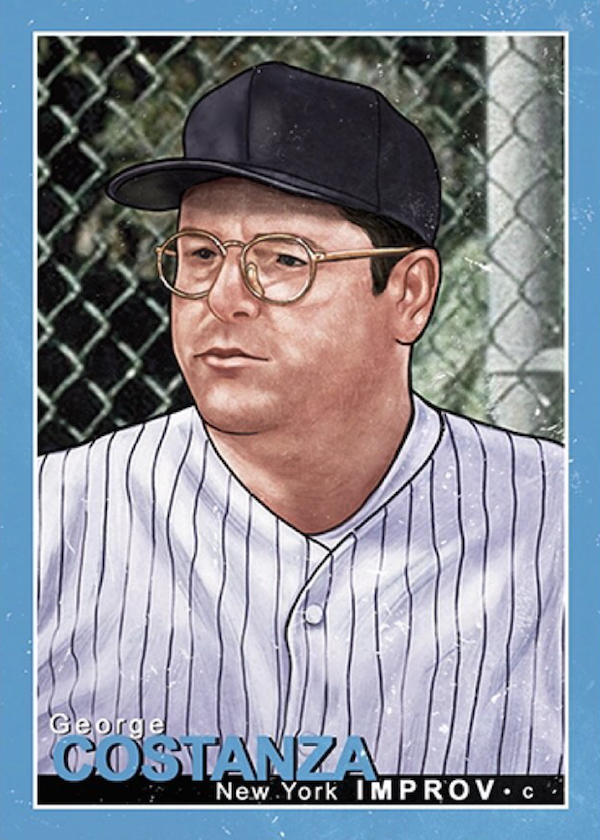George Costanza after Cuyler Smith  George costanza, Movie card, Sports  advertising