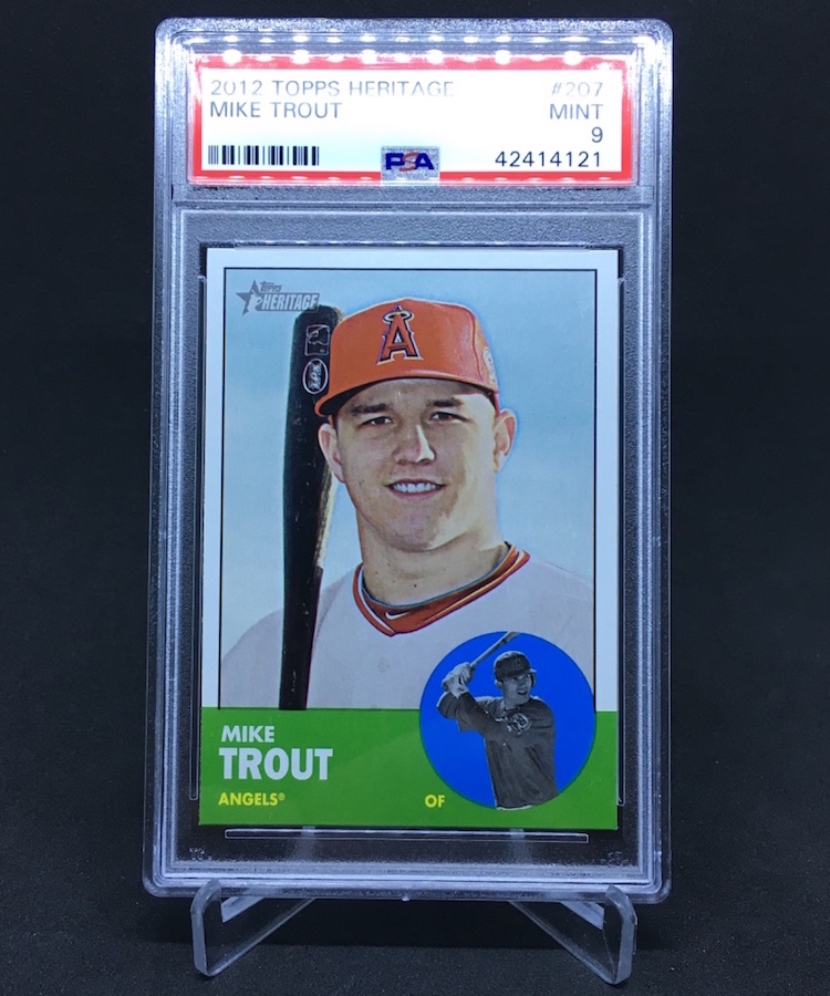  MIKE TROUT 4 CARD ROOKIE LOT TOPPS BOWMAN ROOKIE OF THE YEAR &  ALL STAR ROOKIE CUP GRADED PSA 9 MINT ANGELS MVP SUPERSTAR PLAYER :  Collectibles & Fine Art