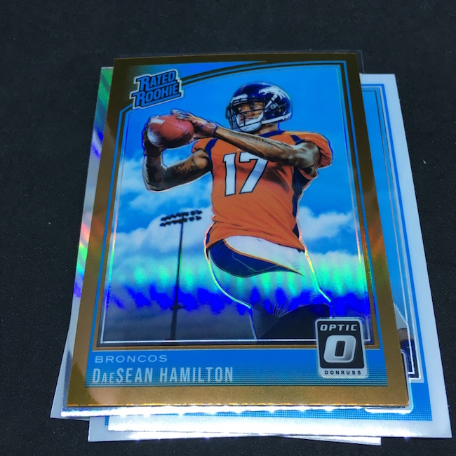 2021 Donruss Optic Football Mega Box Bronze