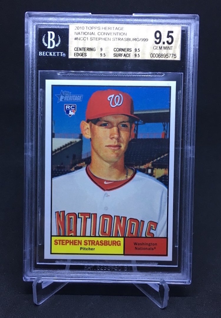 Lot Detail - Stephen Strasburg Team Issued & Signed Washington Nationals  Home Jersey (Beckett)