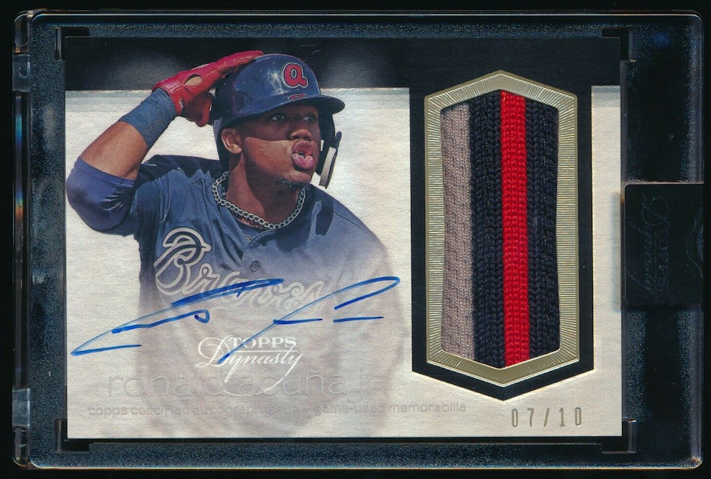 The Most In-Demand Ronald Acuna Jr Rookie Cards - Cardboard Nerds