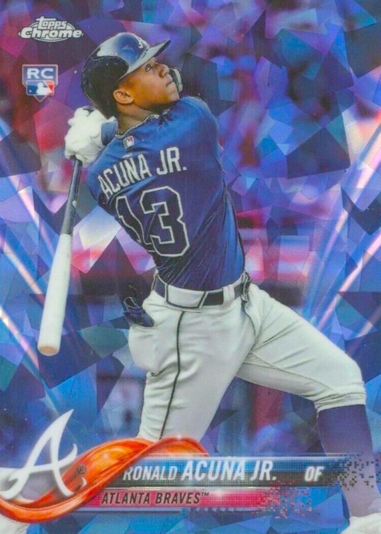 Ronald Acuna Jr 2021 Panini Chronicles Base Set Baseball Cards 