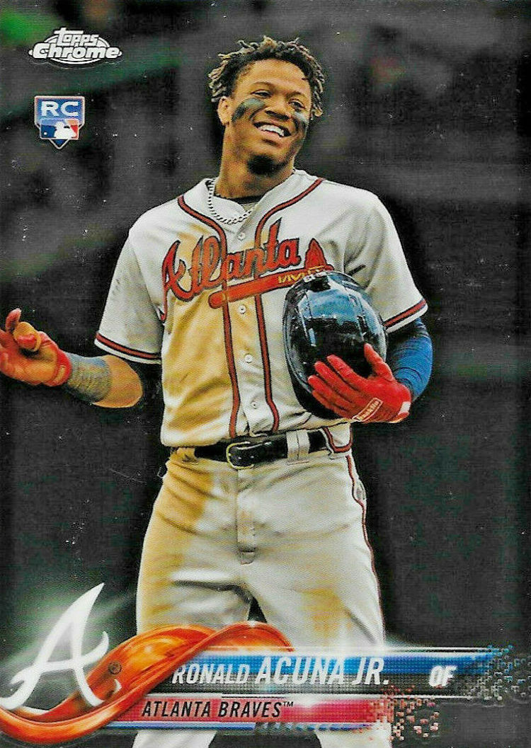 Top 10 Ronald Acuna Jr. Rookie Baseball Cards